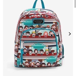 NWT LOUNGEFLY STRANGER THINGS MINI BACKPACK